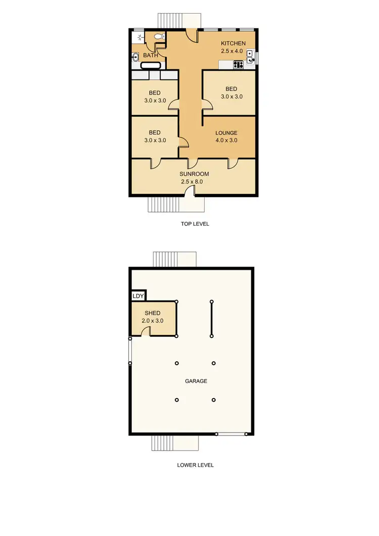 Floorplan of Homely house listing, 9/31 Cochrane Street, Mooroobool QLD 4870