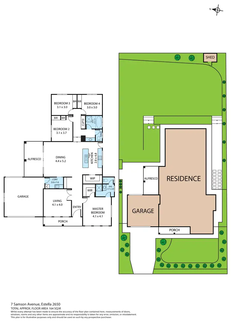 Floorplan of Homely house listing, 7 Samson Avenue, Estella NSW 2650