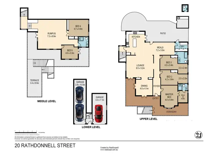 Floorplan of Homely house listing, 20 Rathdonnell Street, Auchenflower QLD 4066