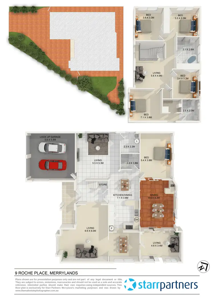 Floorplan of Homely house listing, 9 Roche Place, Merrylands NSW 2160