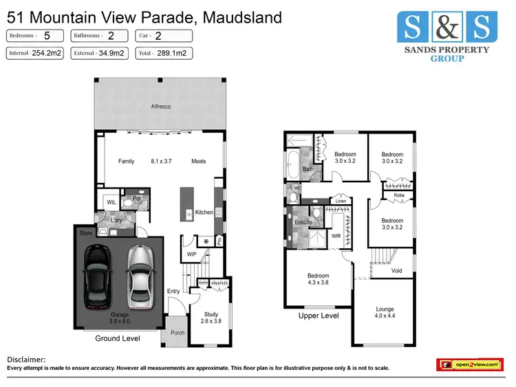 Floorplan of Homely house listing, 51 Mountain View Parade, Maudsland QLD 4210