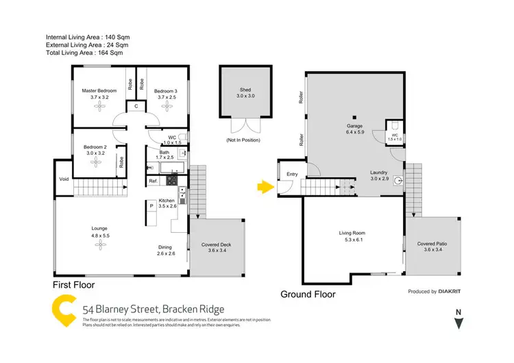 Floorplan of Homely house listing, 54 Blarney Street, Bracken Ridge QLD 4017