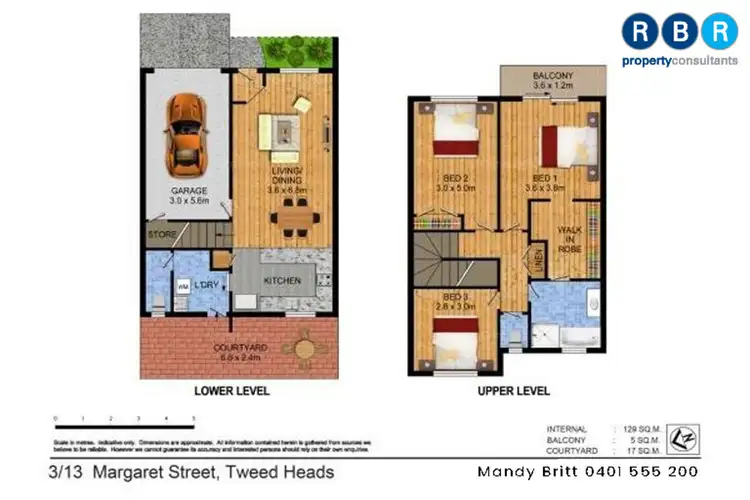 Floorplan of Homely apartment listing, 3/13 Margaret Street, Tweed Heads NSW 2485