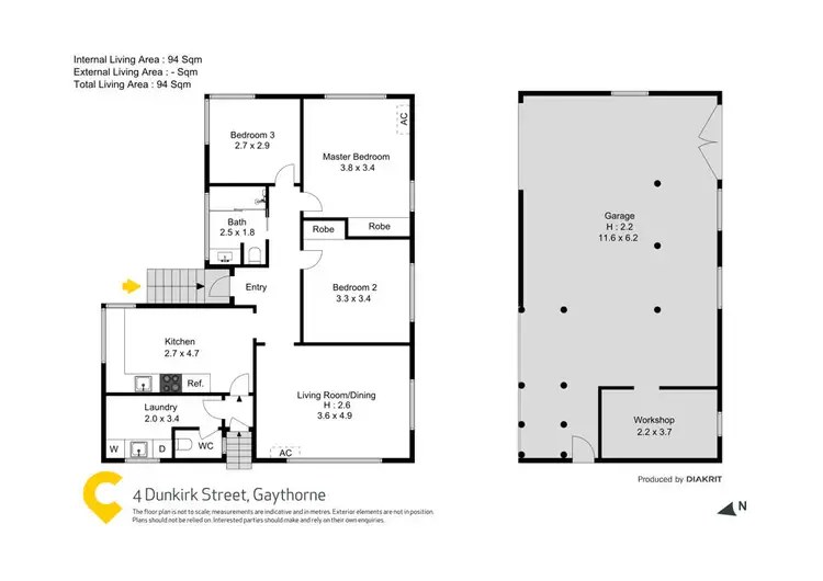 Floorplan of Homely house listing, 4 Dunkirk Street, Gaythorne QLD 4051