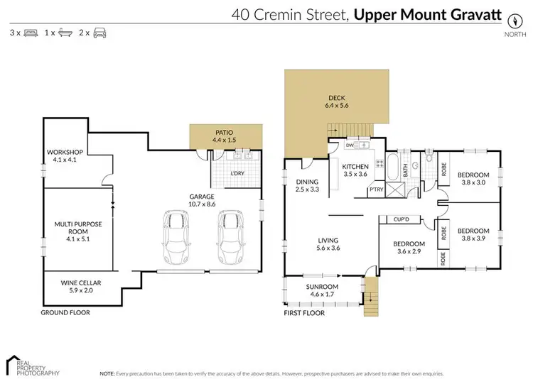 Floorplan of Homely house listing, 40 Cremin Street, Upper Mount Gravatt QLD 4122