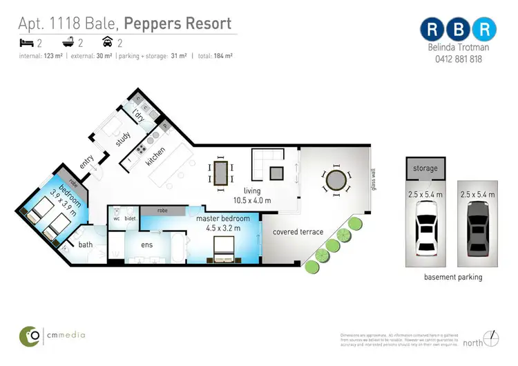 Floorplan of Homely apartment listing, 1118/27-37 Bells Boulevard, Kingscliff NSW 2487