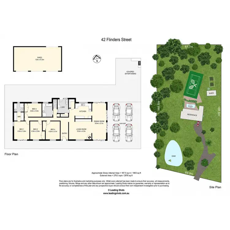 Floorplan of Homely house listing, 42 Flinders Street, Alexandra Hills QLD 4161