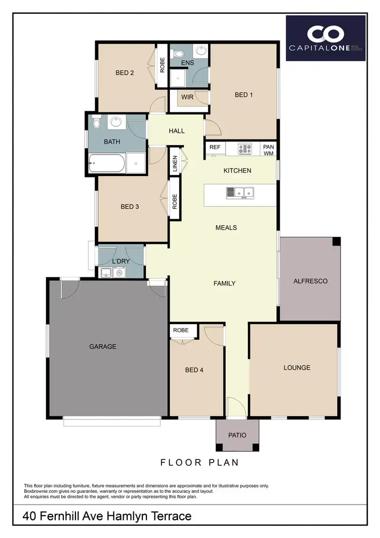 Floorplan of Homely house listing, 40 Fernhill Avenue, Hamlyn Terrace NSW 2259