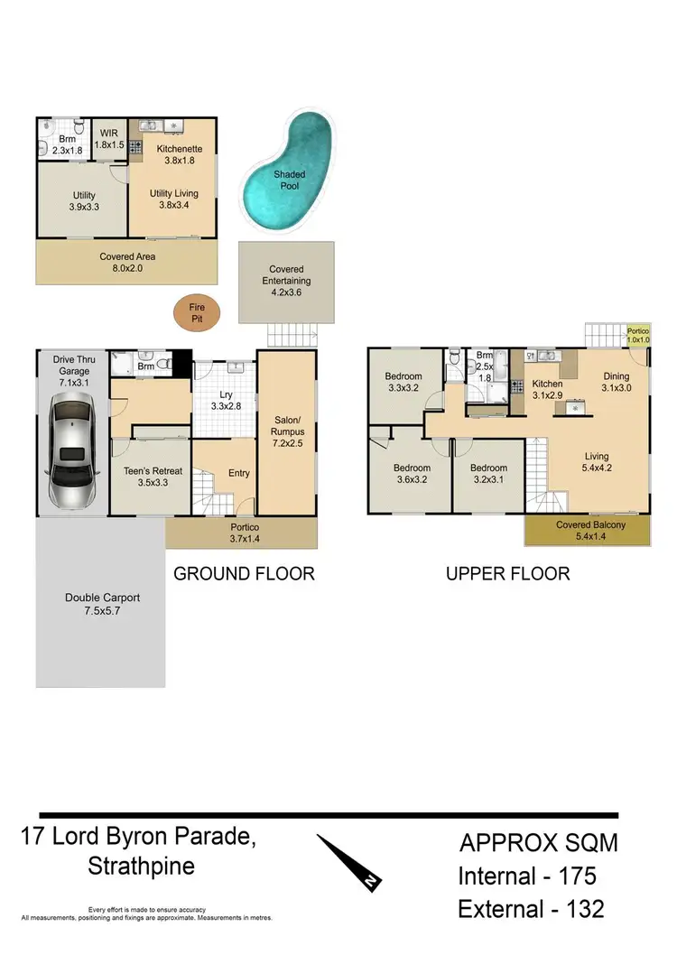 Floorplan of Homely house listing, 17 Lord Byron Parade, Strathpine QLD 4500