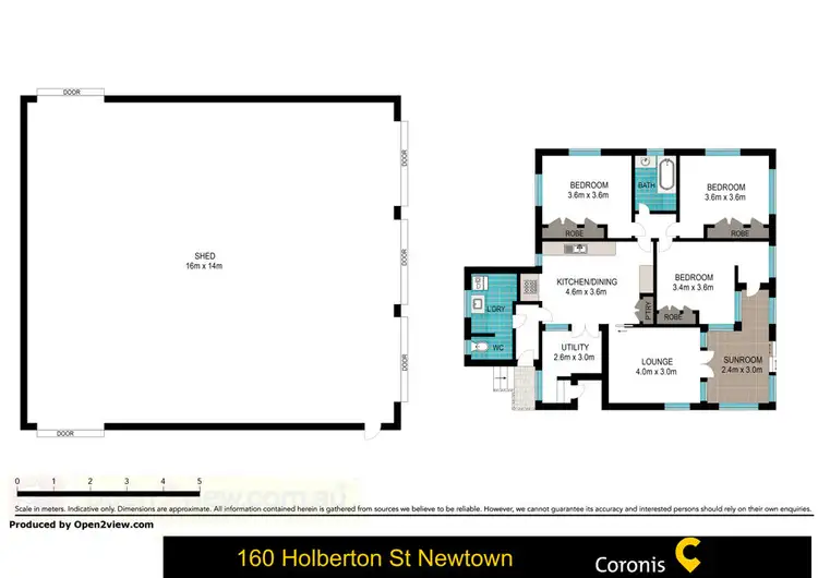 Floorplan of Homely house listing, 160 Holberton Street, Newtown QLD 4350