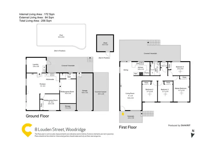 Floorplan of Homely house listing, 8 Louden Street, Woodridge QLD 4114