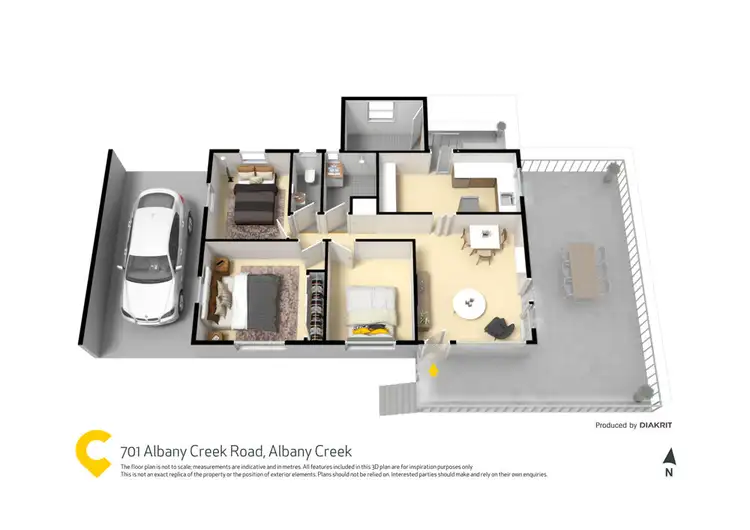 Floorplan of Homely house listing, 701 Albany Creek Road, Albany Creek QLD 4035