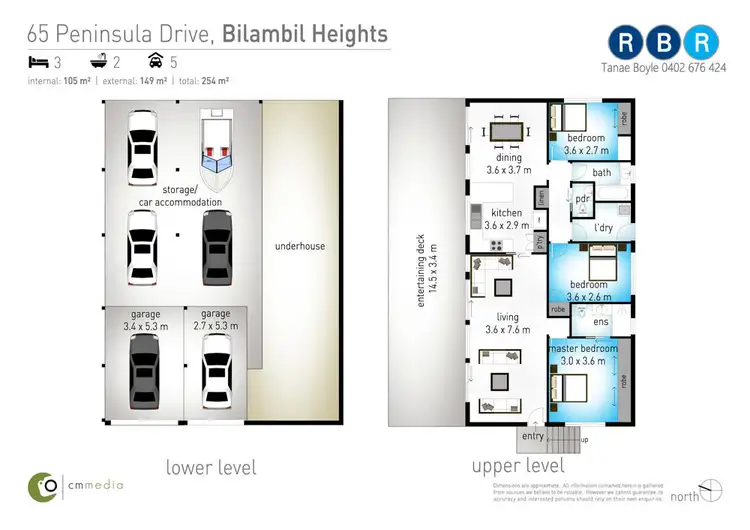 Floorplan of Homely house listing, 65 Peninsula Drive, Bilambil Heights NSW 2486