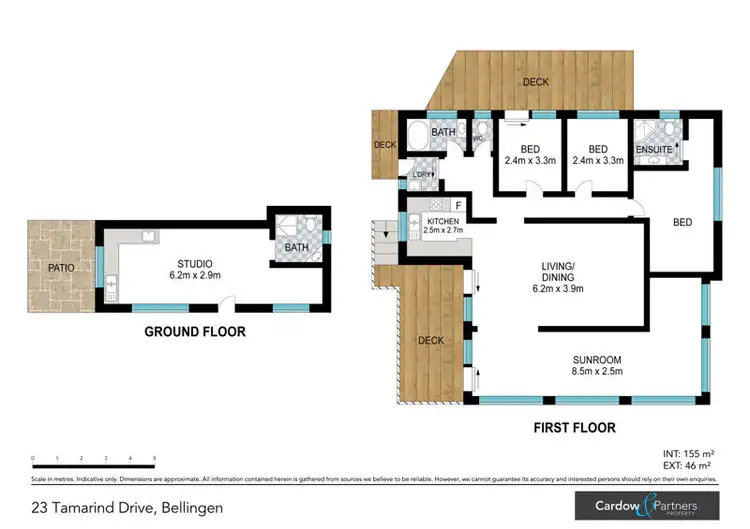 Floorplan of Homely house listing, 23 Tamarind Drive, Bellingen NSW 2454