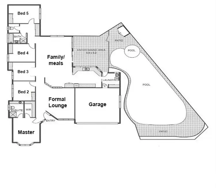 Floorplan of Homely house listing, 34 Pascali Cres, Eatons Hill QLD 4037