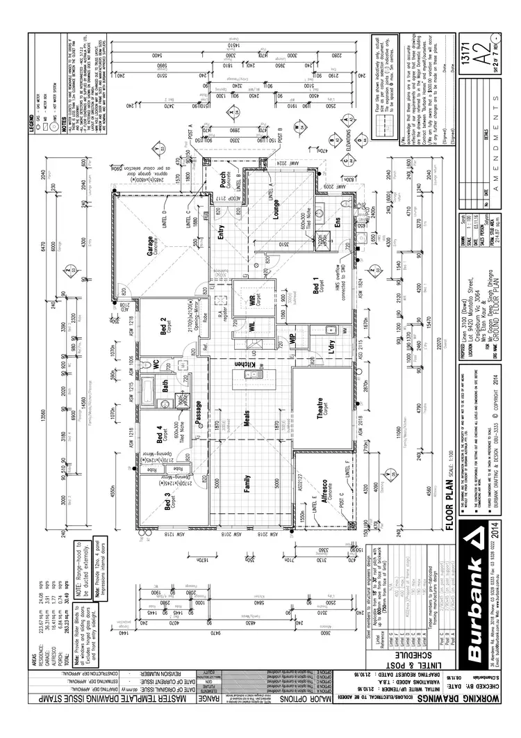 Floorplan of Homely house listing, 6 Montalto Street, Craigieburn VIC 3064