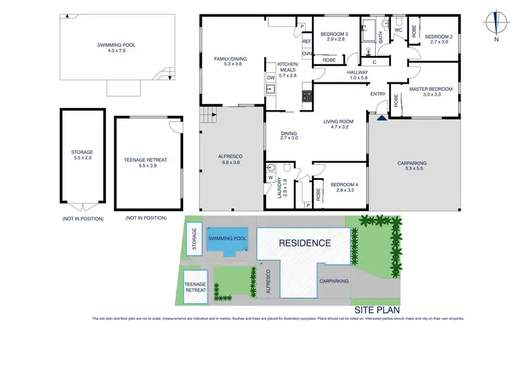Floorplan of Homely house listing, 27 Elbrus Street, Seven Hills NSW 2147