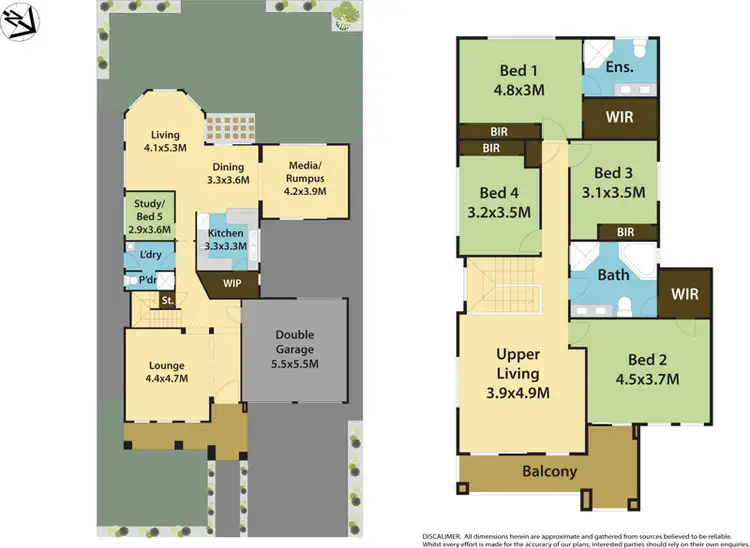 Floorplan of Homely house listing, 25 Mosaic Avenue, The Ponds NSW 2769