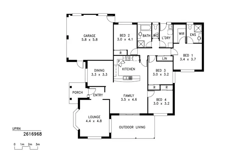 Floorplan of Homely house listing, Address available on request