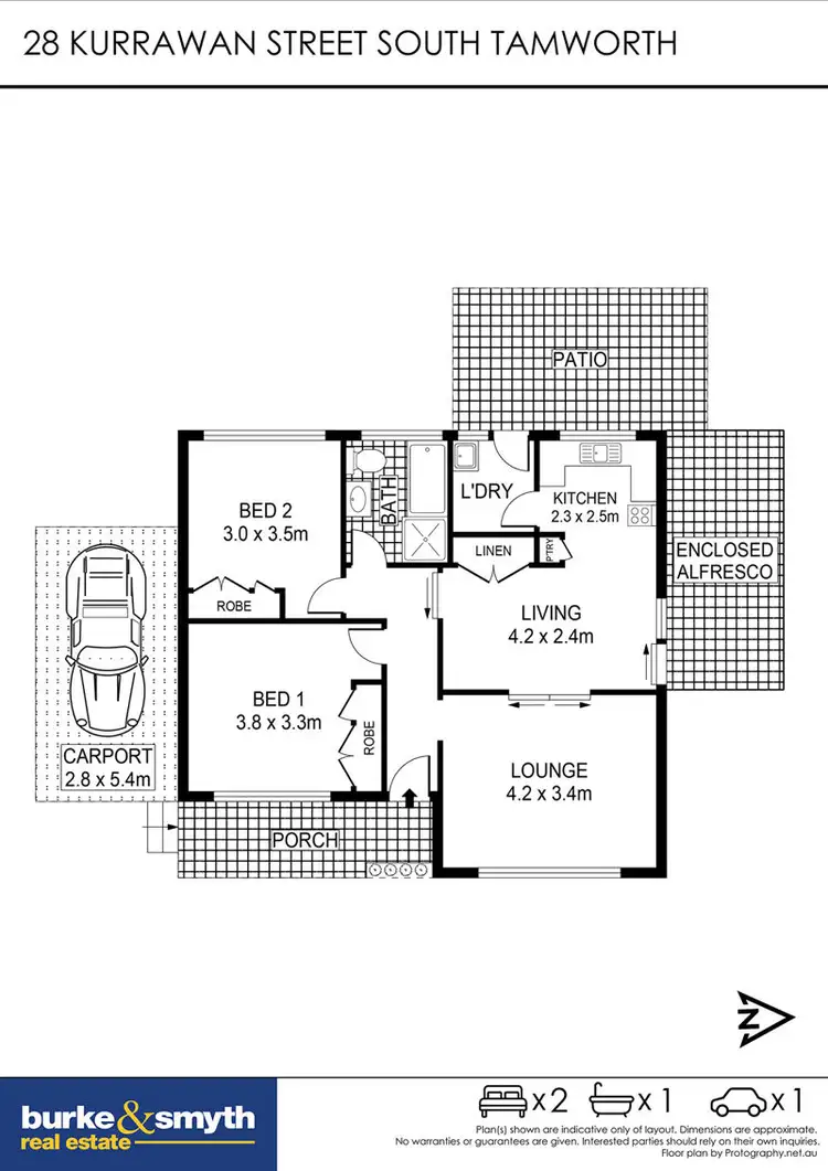 Floorplan of Homely house listing, 28 Kurrawan Street, Tamworth NSW 2340