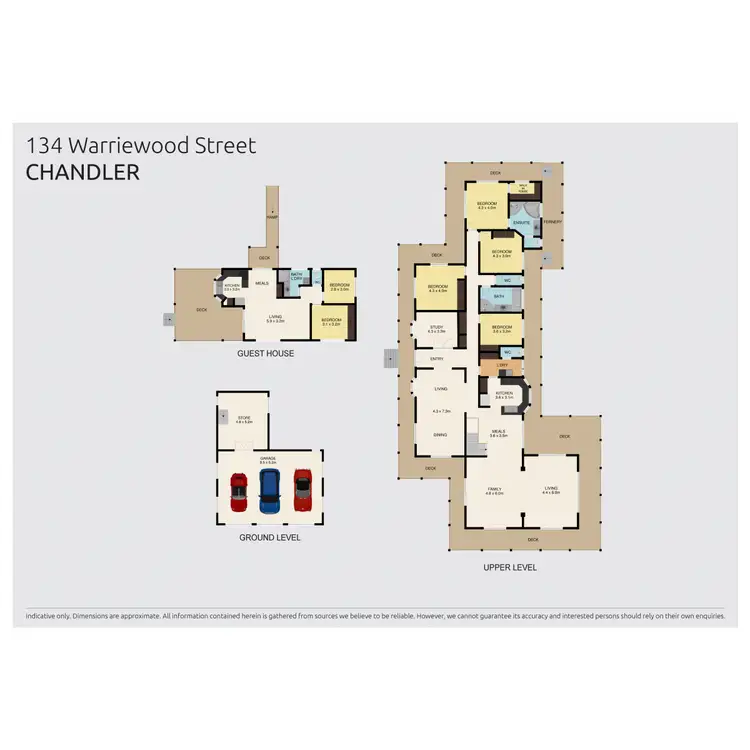 Floorplan of Homely house listing, 134 Warriewood Street, Chandler QLD 4155