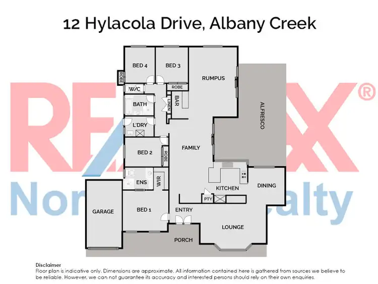 Floorplan of Homely house listing, 12 Hylacola Drive, Albany Creek QLD 4035