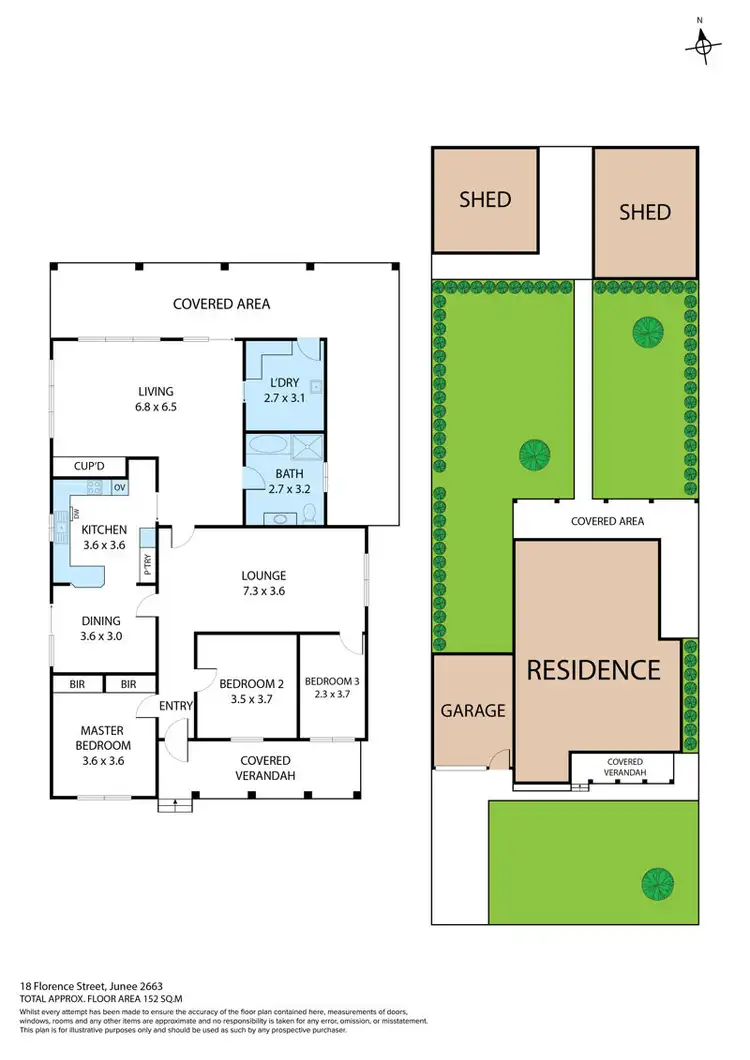 Floorplan of Homely house listing, 18 Florence St, Junee NSW 2663
