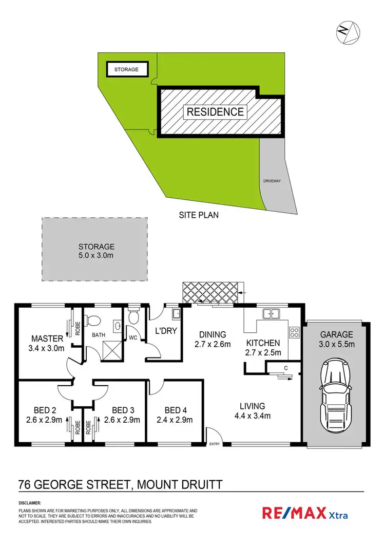 Floorplan of Homely house listing, 76 George Street, Mount Druitt NSW 2770