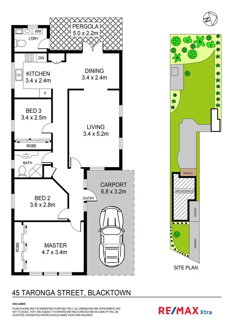 Floorplan of Homely house listing, 45 Taronga Street, Blacktown NSW 2148