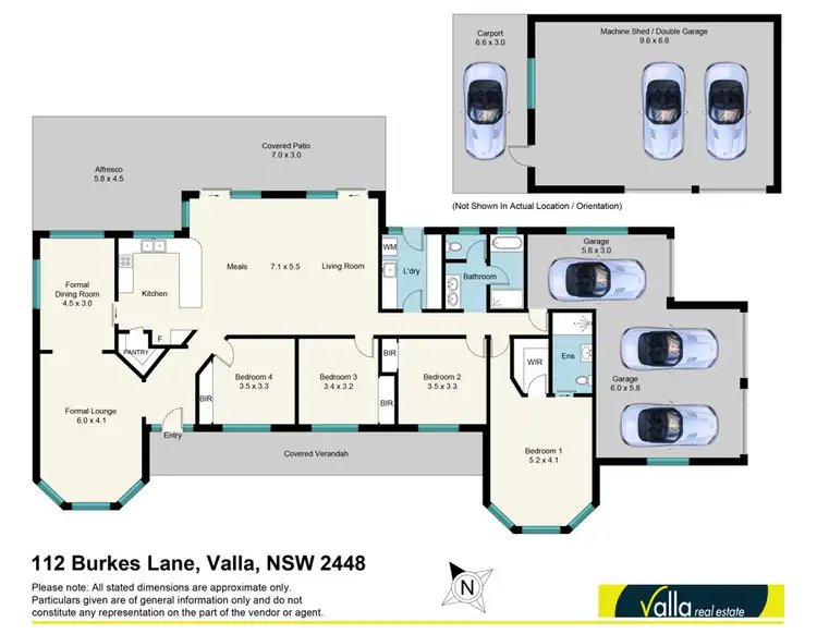 Floorplan of Homely house listing, 112 Burkes Lane, Valla NSW 2448