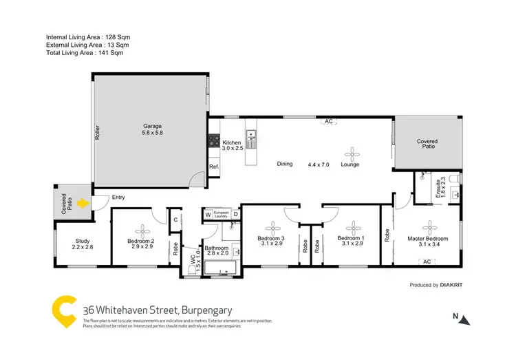 Floorplan of Homely house listing, 36 Whitehaven Street, Burpengary QLD 4505