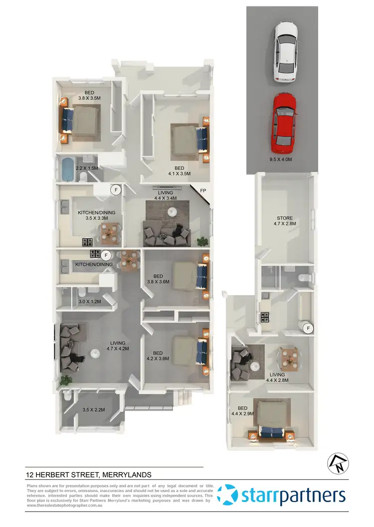 Floorplan of Homely house listing, 12 Herbert Street, Merrylands NSW 2160