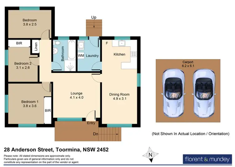 Floorplan of Homely house listing, 28 Anderson St, Toormina NSW 2452