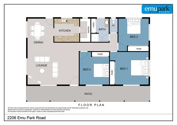 Floorplan of Homely rural property listing, 2206 Emu Park Road, Coowonga QLD 4702