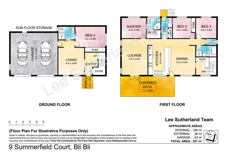 Floorplan of Homely house listing, 9 Summerfield Ct, Bli Bli QLD 4560