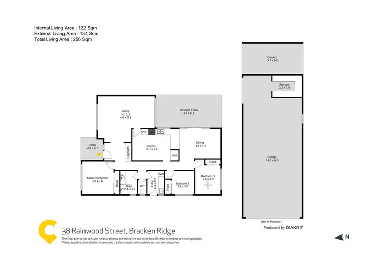 Floorplan of Homely house listing, 38 Rainwood Street, Bracken Ridge QLD 4017