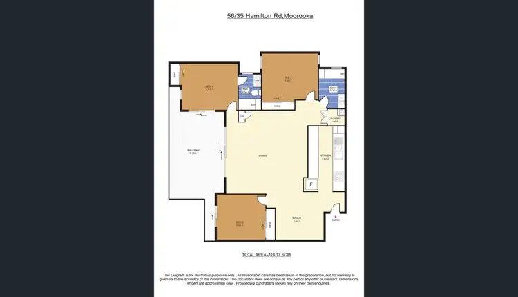 Floorplan of Homely unit listing, 56/35 Hamilton Road, Moorooka QLD 4105