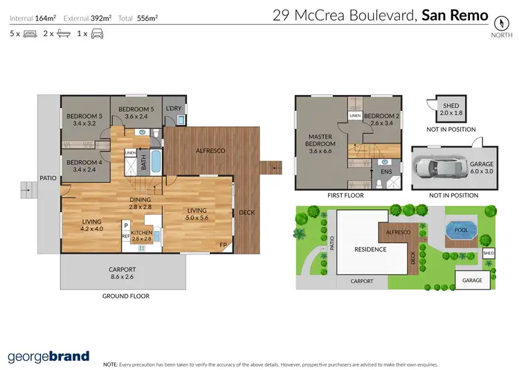 Floorplan of Homely house listing, 29 McCrea Boulevard, San Remo NSW 2262
