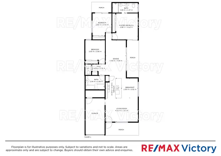 Floorplan of Homely semi-detached listing, Unit2/106 Torrens Road, Caboolture South QLD 4510