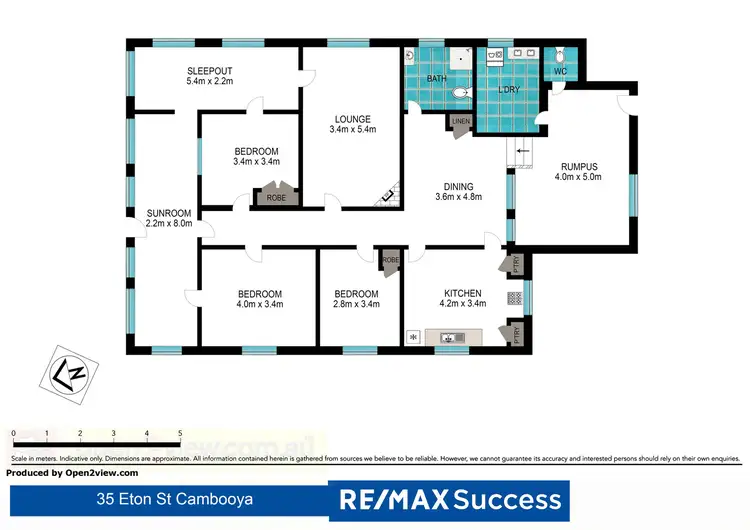 Floorplan of Homely house listing, 35 Eton Street, Cambooya QLD 4358