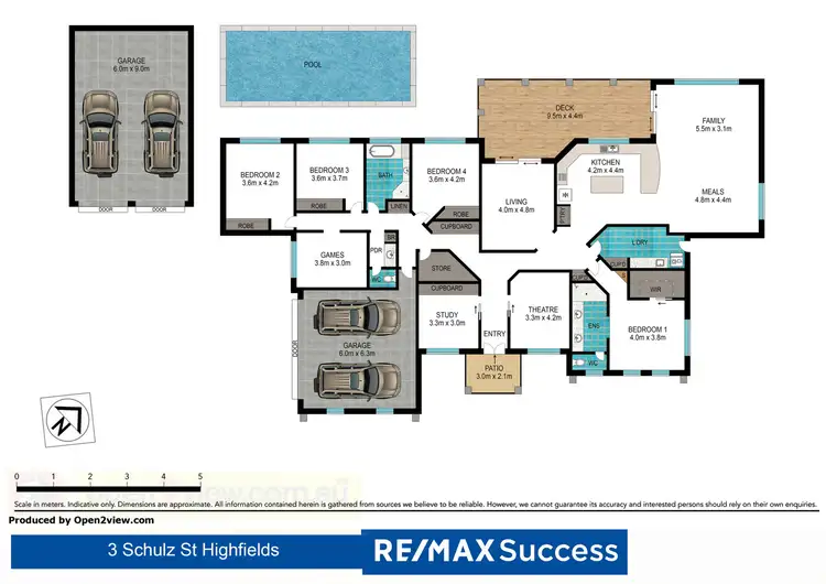 Floorplan of Homely house listing, 3 Schulz Street, Highfields QLD 4352