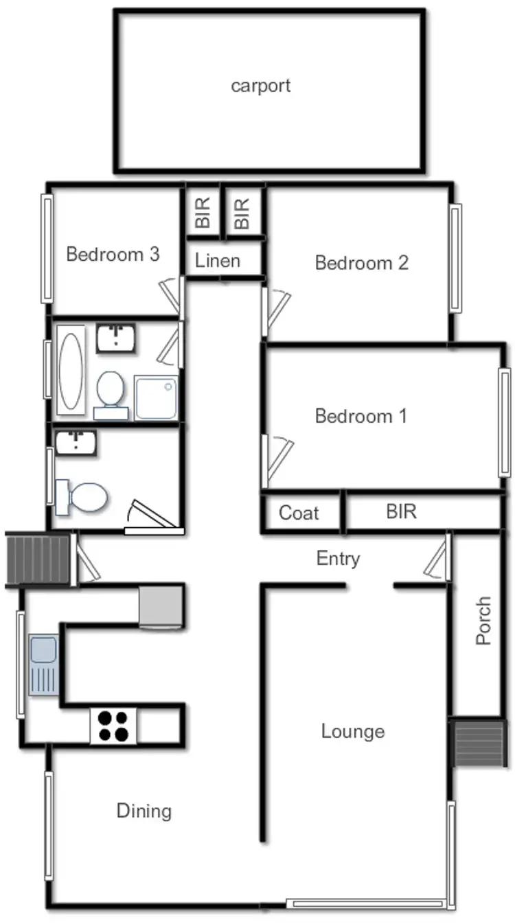 Floorplan of Homely house listing, 25 Perry Street, Yass NSW 2582