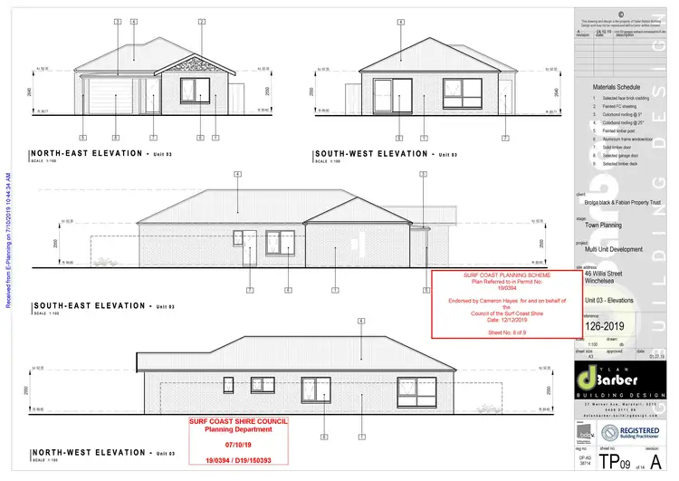 Floorplan of Homely land listing, Lot 3 46 Willis Street, Winchelsea VIC 3241