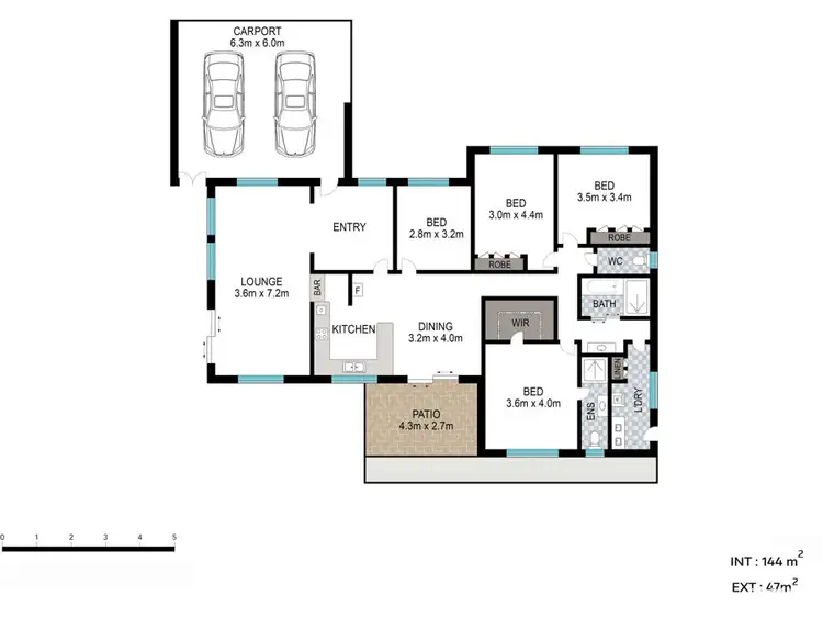 Floorplan of Homely house listing, 51 Cordia St, Algester QLD 4115