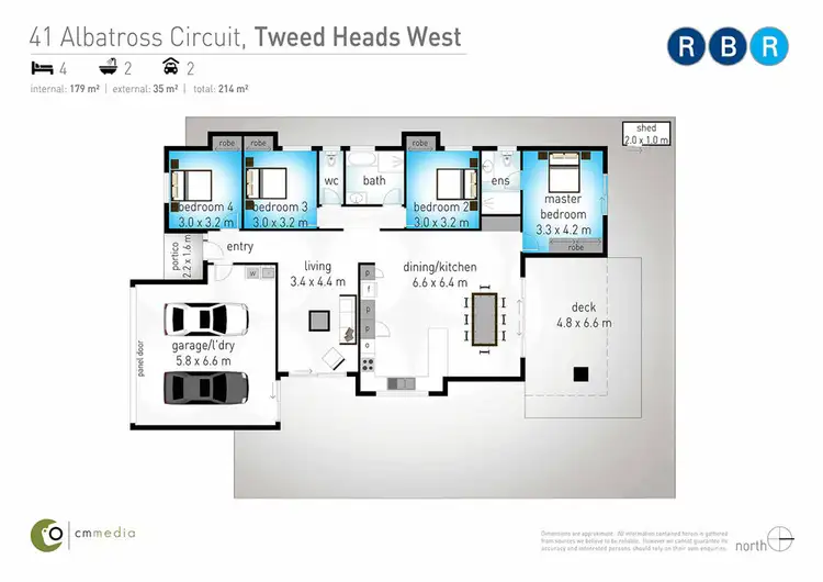 Floorplan of Homely house listing, 41 Albatross Circuit, Tweed Heads West NSW 2485