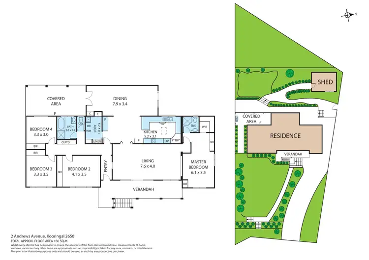 Floorplan of Homely house listing, 2 Andrews Avenue, Kooringal NSW 2650