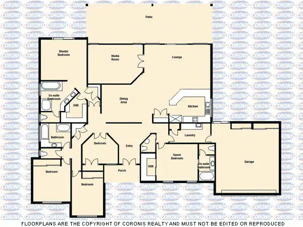 Floorplan of Homely rural property listing, 49 River Oak Way, Narangba QLD 4504