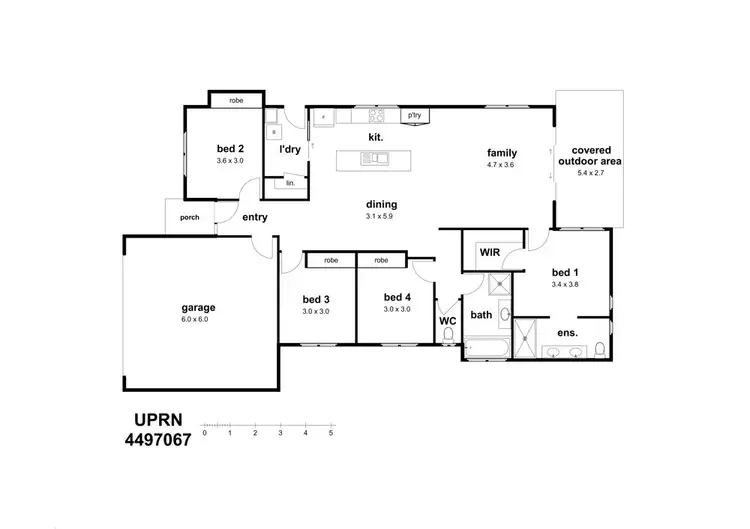 Floorplan of Homely house listing, Address available on request