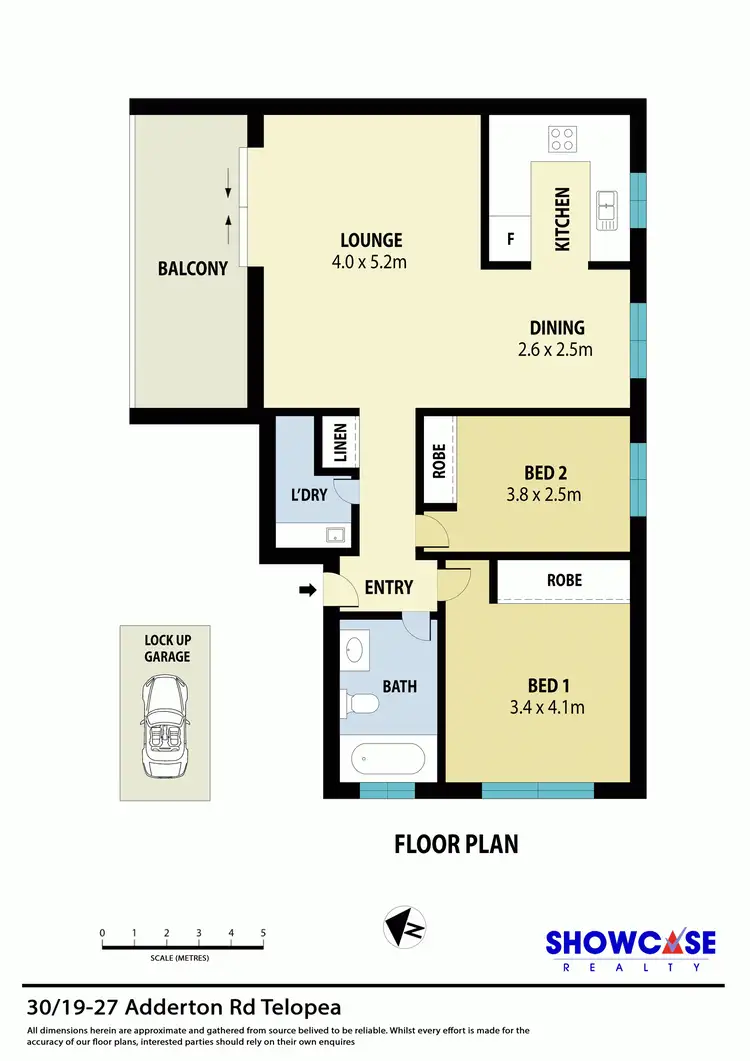 Floorplan of Homely unit listing, 30/19-27 Adderton Road, Telopea NSW 2117