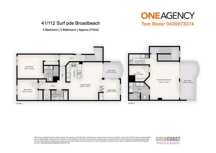 Floorplan of Homely unit listing, 41/ 112 Surf Parade, Broadbeach QLD 4218